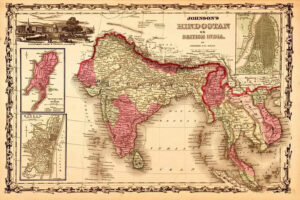 Read more about the article अंग्रेजों के अनुसार अखंड भारत का मानचित्र