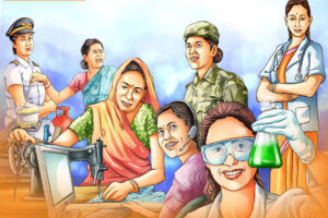 स्त्री शक्ति की मिसाल
