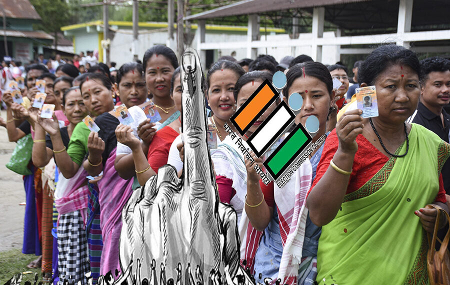 झूठे नैरेटिव की बुनियाद पर चुनाव