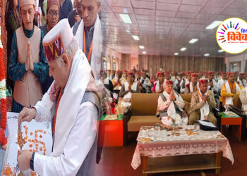 दीप प्रज्जवलन के साथ हुआ अखिल भारतीय बैठक का शुभारम्भ