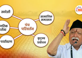 पंच परिवर्तन से राष्ट्र कल्याण का लक्ष्य