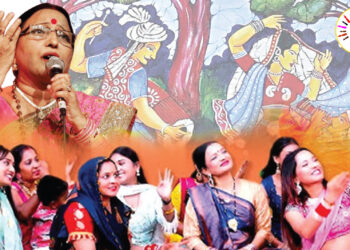 लोकगीतों में संस्कृति का प्रतिबिम्ब