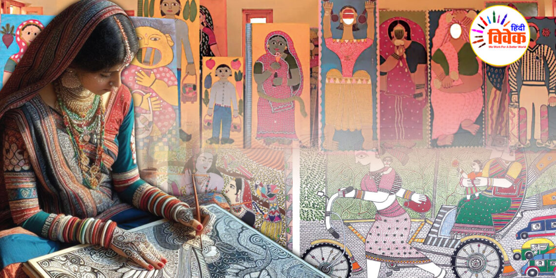 मधुबनी विश्व प्रसिद्ध चित्रकला