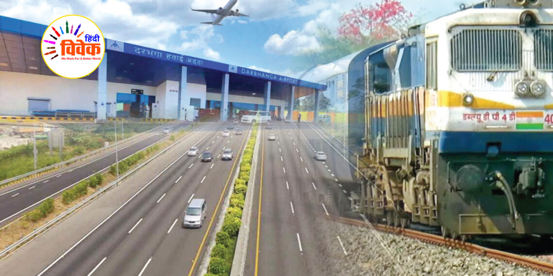 मिथिला की यातायात सुविधा