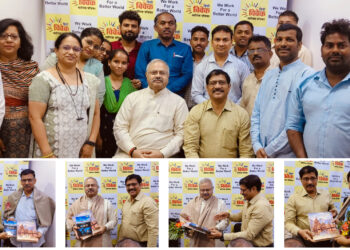 हिंदी विवेक के कार्यालय में मा. श्री सुनील आंबेकर जी का आगमन