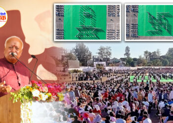 चित्त को आनंद देने वाला संघ घोष सत्कर्म की प्रेरणा देता है – डॉ. मोहन भागवत जी