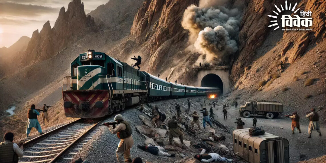 बलूच रेल अपहरण से पाक सेना व सरकार की साख मिट्टी में मिली