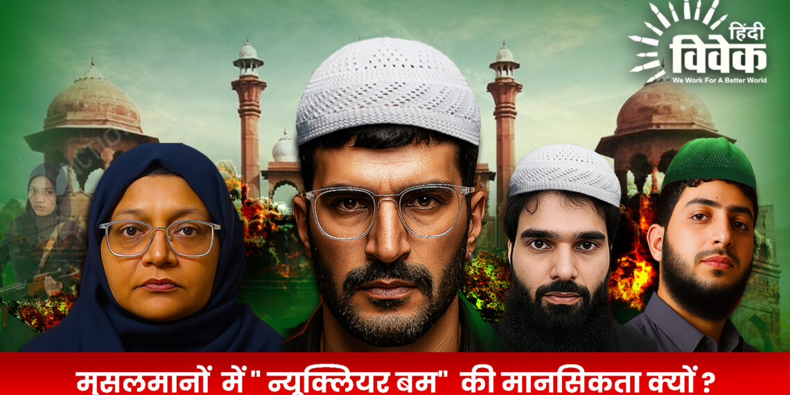 मुसलमानों में ” न्यूक्लियर बम” की मानसिकता क्यों ?