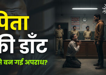 पिता की डाँट कैसे बन गई अपराध?
