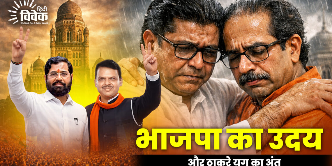 भाजपा का उदय और ठाकरे युग का अंत