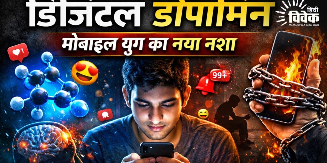 डिजिटल डोपामिन: मोबाइल युग का नया नशा