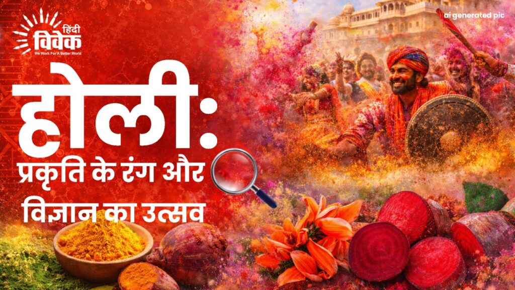 होली: प्रकृति के रंग और विज्ञान का उत्सव