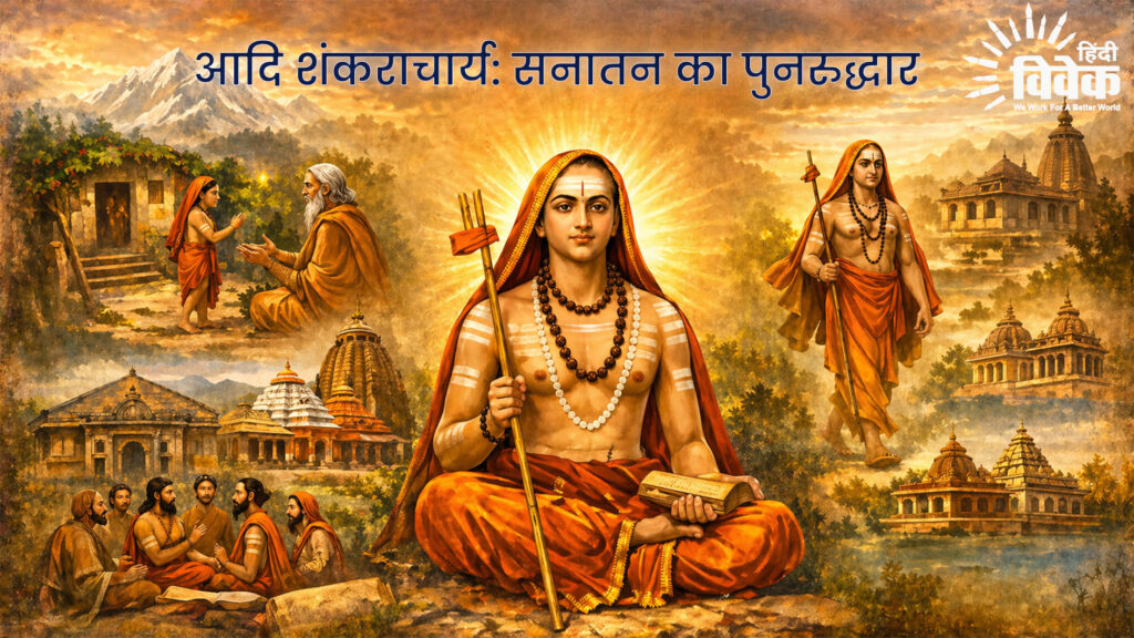 आदि शंकराचार्य: सनातन का पुनरुद्धार
