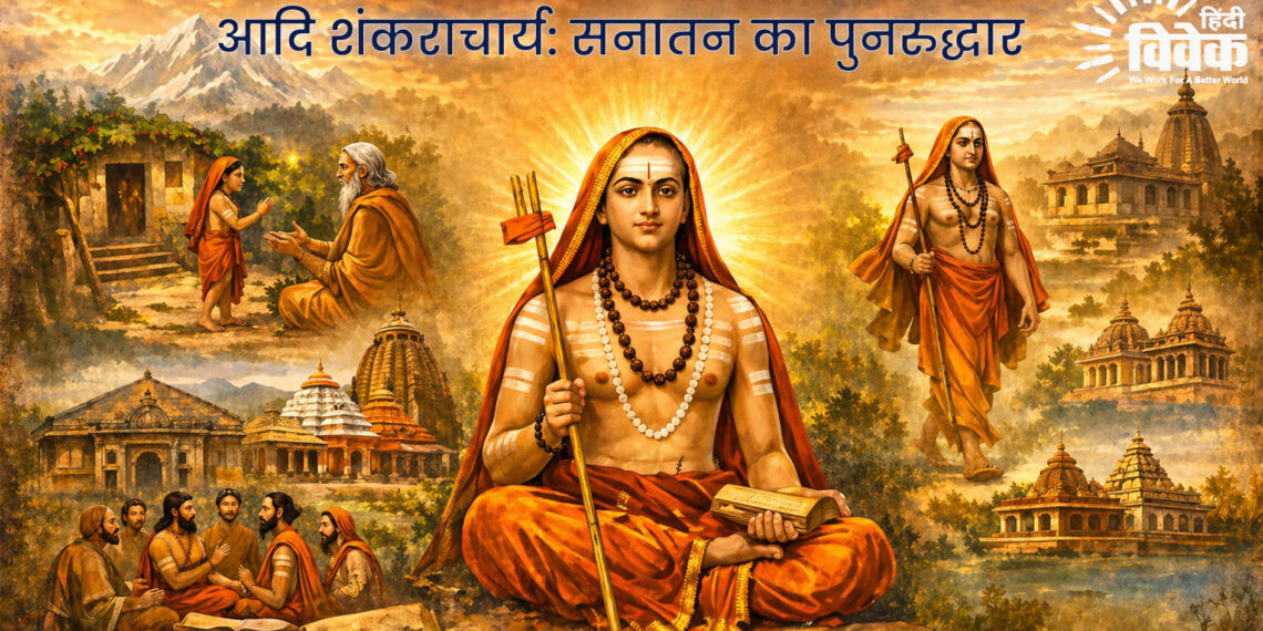 आदि शंकराचार्य: सनातन का पुनरुद्धार