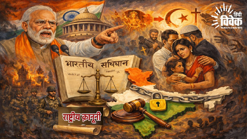 धर्मांतरण पर कठोर नीति और राष्ट्रीय कानून आवश्यक