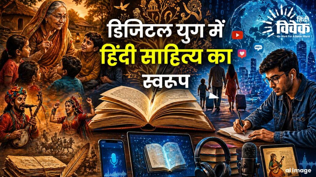 डिजिटल युग में हिंदी साहित्य का स्वरूप