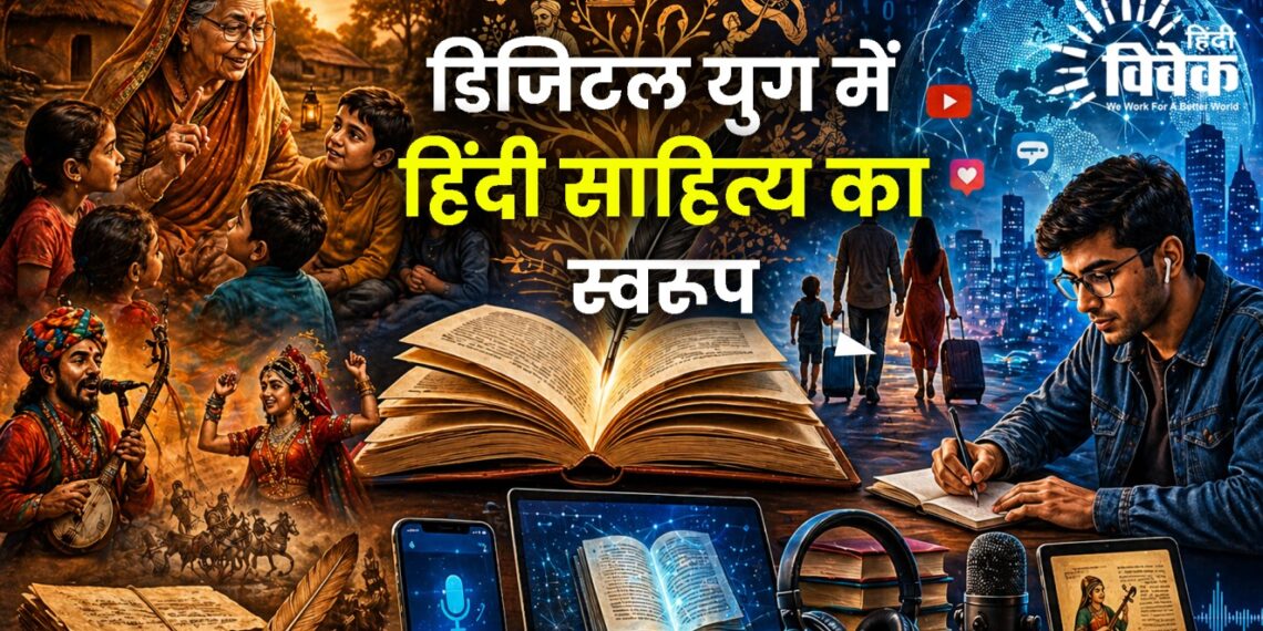 डिजिटल युग में हिंदी साहित्य का स्वरूप