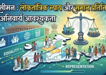 परिसीमन : लोकतांत्रिक न्याय और समान प्रतिनिधित्व की अनिवार्य आवश्यकता