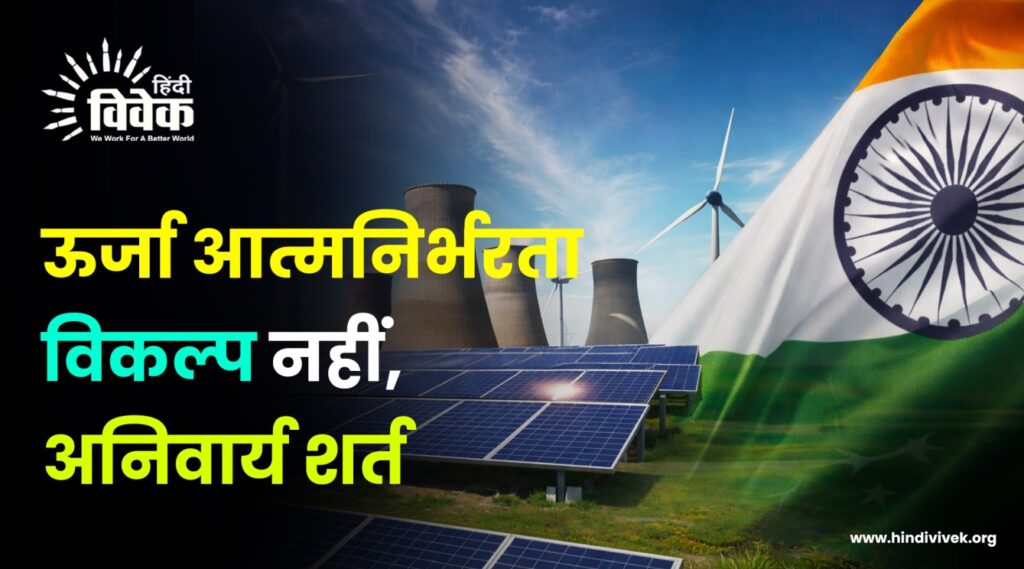 ऊर्जा आत्मनिर्भरता विकल्प नहीं, अनिवार्य शर्त