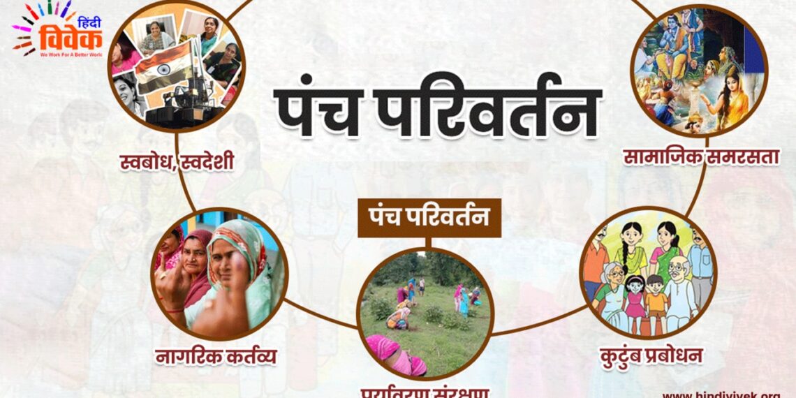 संघ के पंच परिवर्तन अभियान से होगा ‘सज्जन शक्ति जागरण’