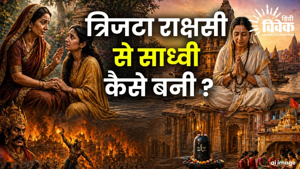 त्रिजटा राक्षसी से साध्वी कैसे बनी ?