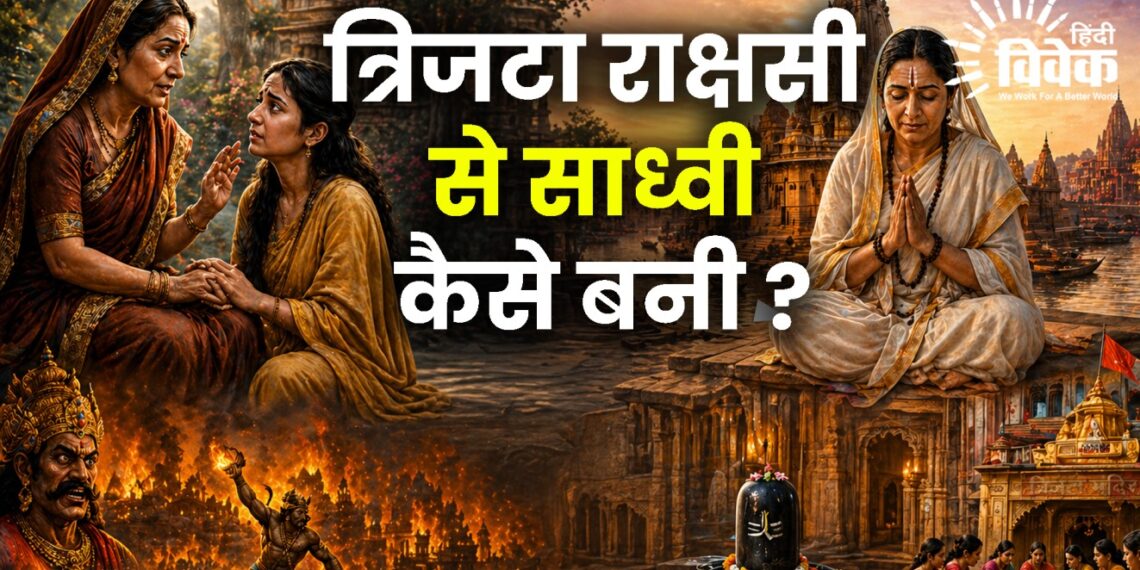 त्रिजटा राक्षसी से साध्वी कैसे बनी ?