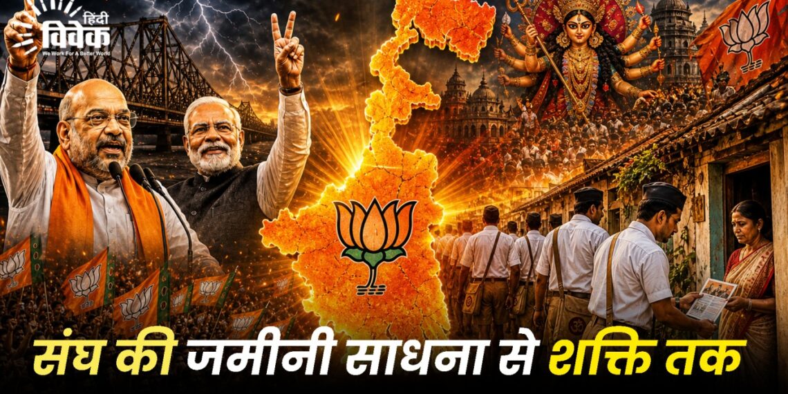 बंगाल विजयः संघ की जमीनी साधना से शक्ति तक