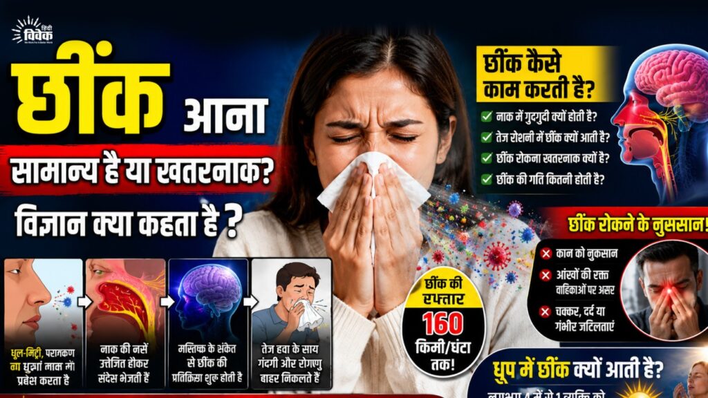 क्या है छींक का रहस्य और विज्ञान