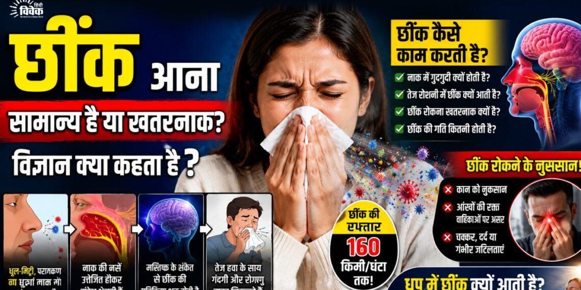 क्या है छींक का रहस्य और विज्ञान