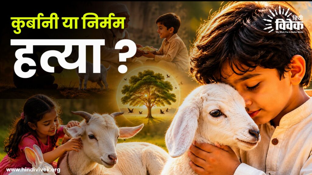 कुर्बानी या निर्मम हत्या ?