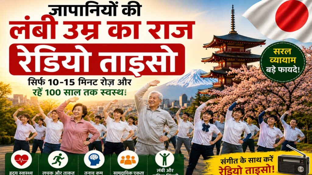 जापानियों की लंबी उम्र का राज- रेडियो ताइसो