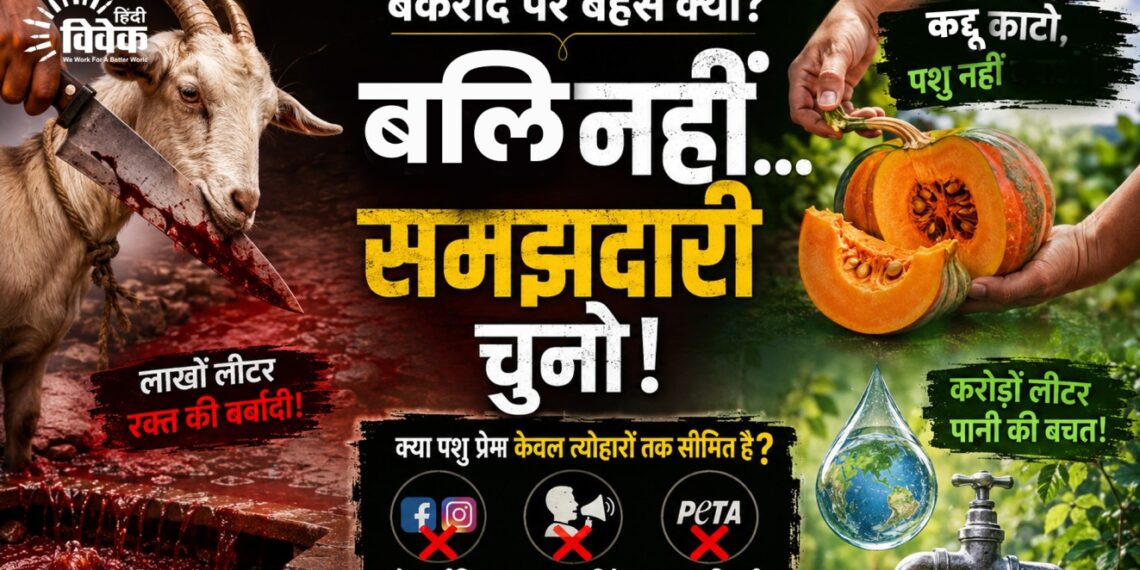 बकरीद, पर्यावरण और चयनात्मक संवेदनशीलता