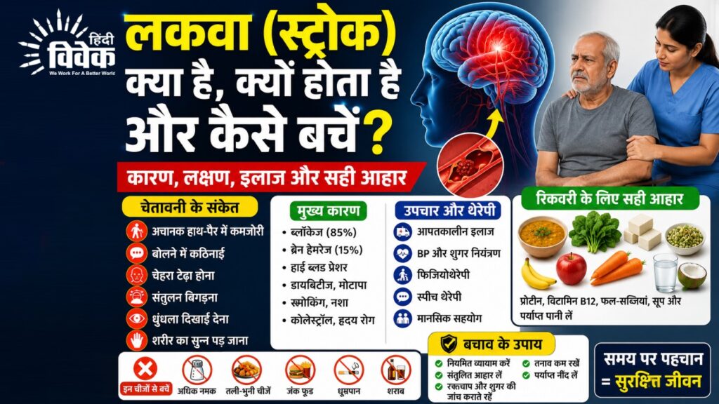 लकवा (Paralysis): कारण, लक्षण और रिकवरी के लिए सही आहार