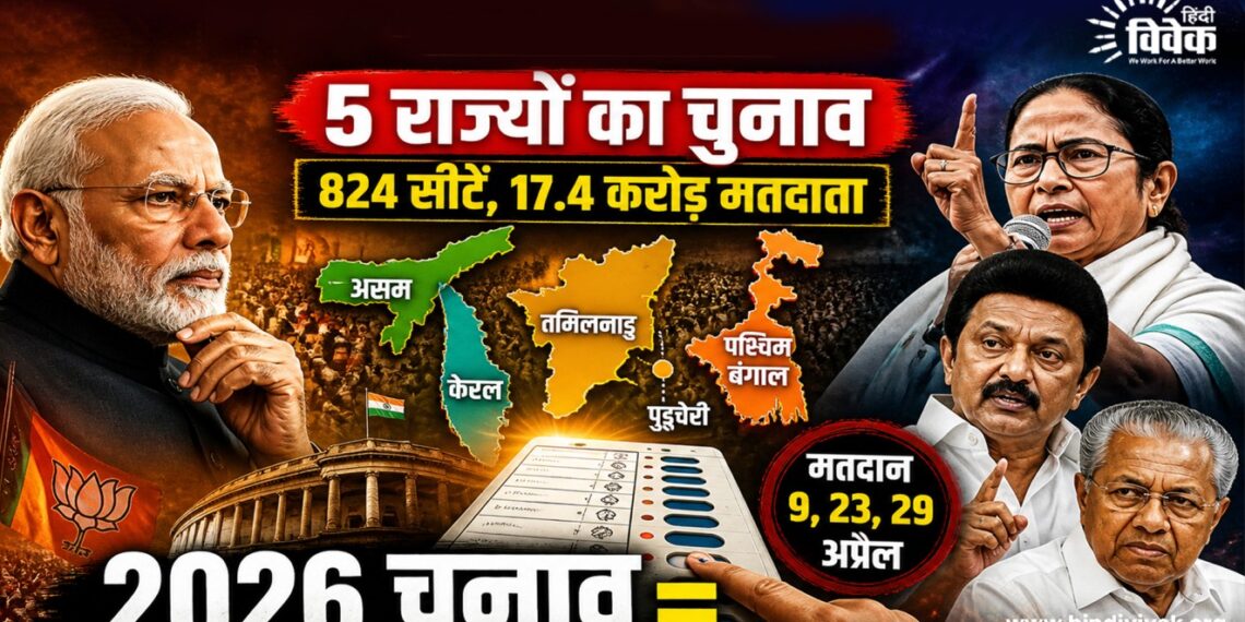5 राज्यों का चुनाव