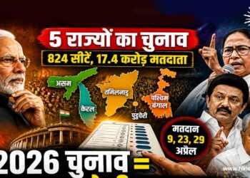 5 राज्यों का चुनाव