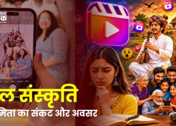 रील संस्कृति: अस्मिता का संकट और अवसर