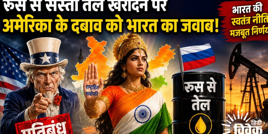 रूसी तेल, अमेरिकी प्रतिबंध और भारत की रणनीतिक स्वायत्तता