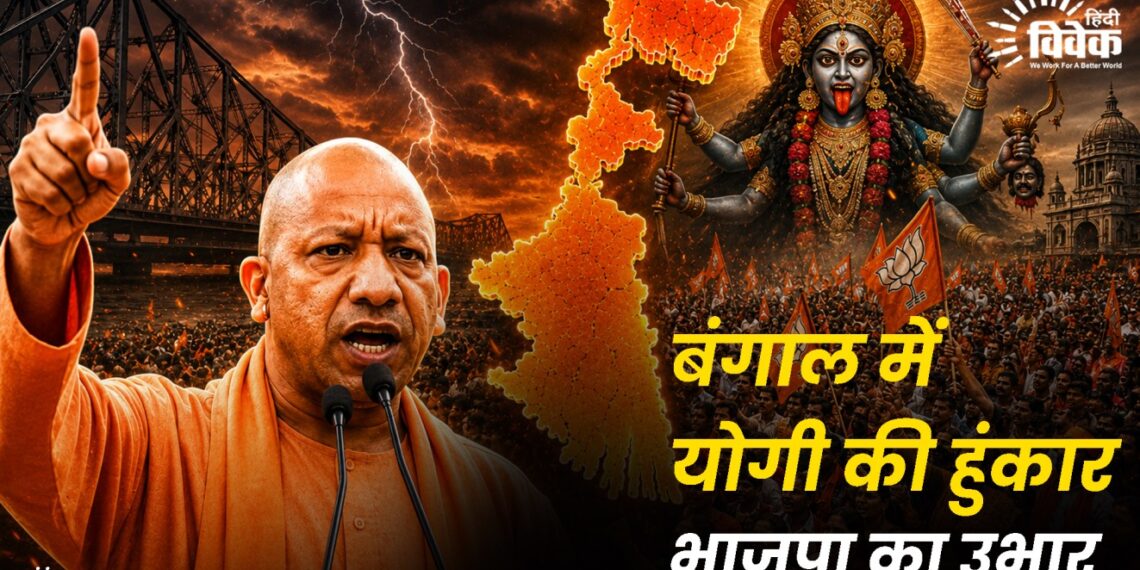 बंगाल में योगी की हुंकार, भाजपा का उभार