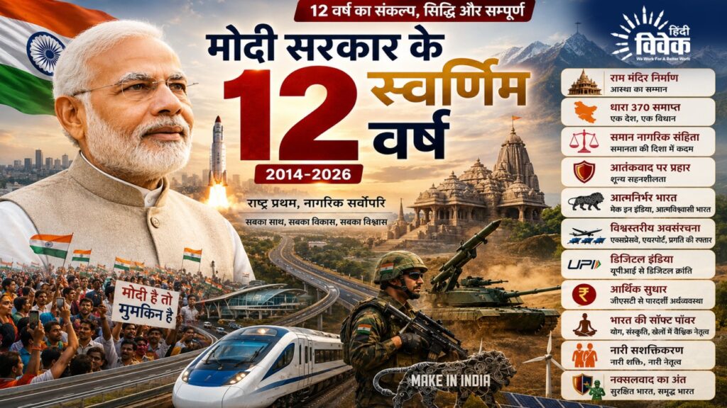 राजनैतिक तथा सामाजिक बदलाव के 12 वर्ष