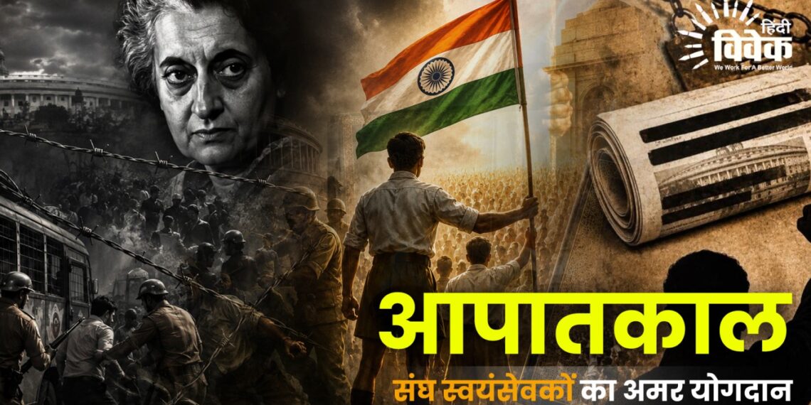 आपातकाल: संघ स्वयंसेवकों का अमर योगदान