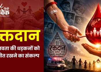 रक्तदान: मानवता की धड़कनों को जीवित रखने का संकल्प