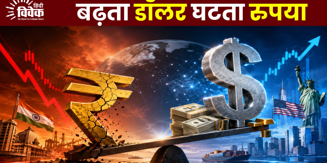 बढ़ता डॉलर घटता रुपया