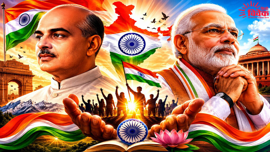 डॉ. श्यामा प्रसाद मुखर्जी और मोदी की 'राष्ट्र प्रथम' नीति