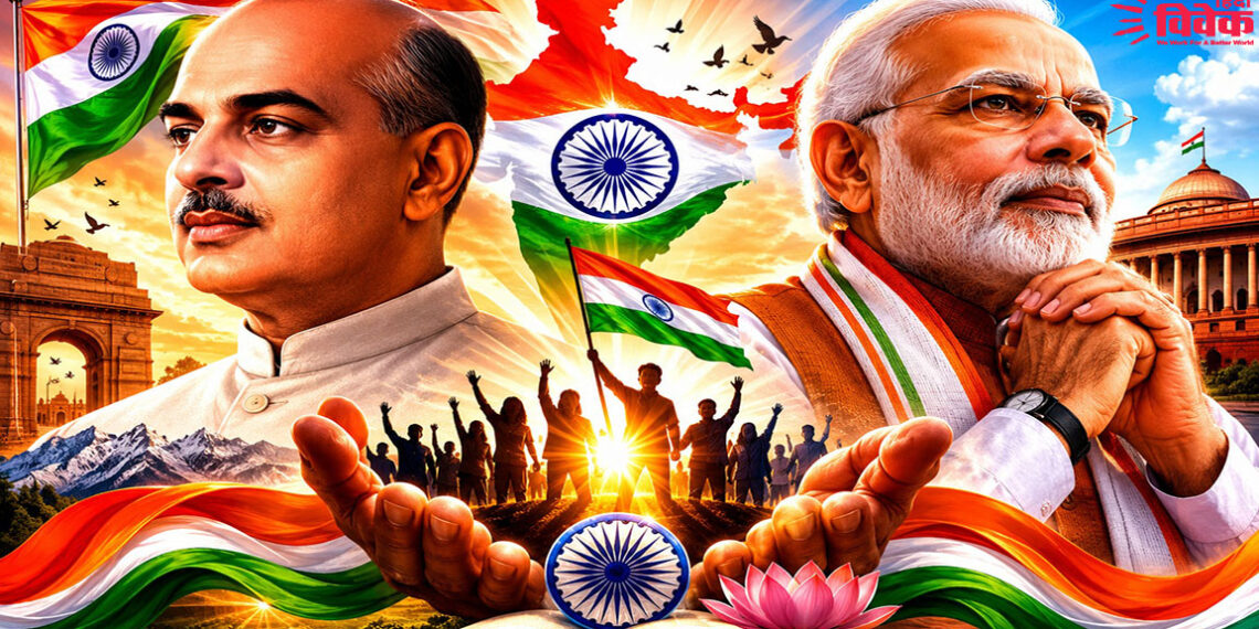 डॉ. श्यामा प्रसाद मुखर्जी और मोदी की ‘राष्ट्र प्रथम’ नीति