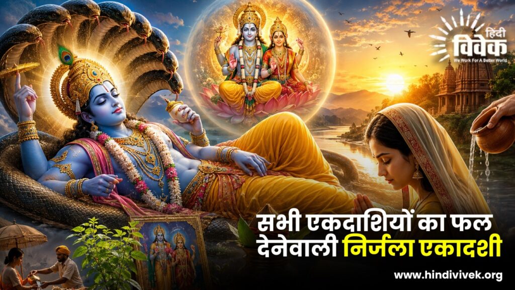 सभी एकदाशियों का फल देनेवाली निर्जला एकादशी