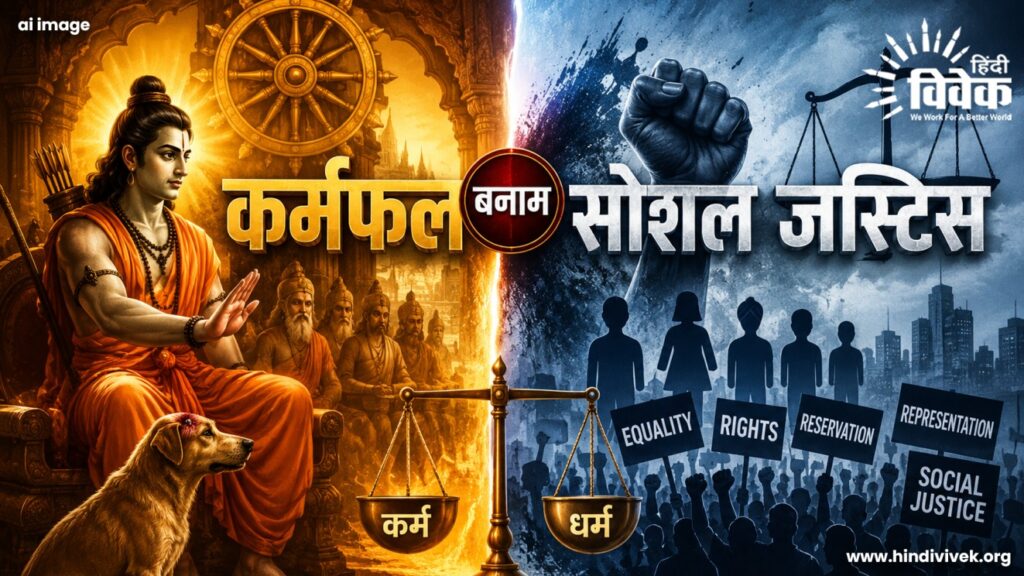 कर्मफल बनाम सोशल जस्टिस