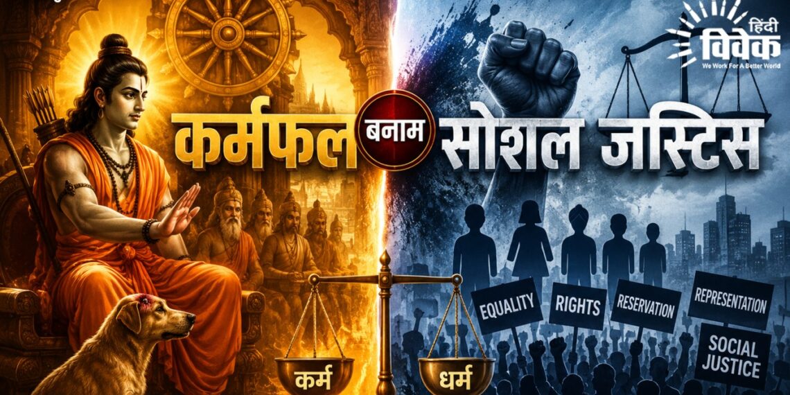कर्मफल बनाम सोशल जस्टिस