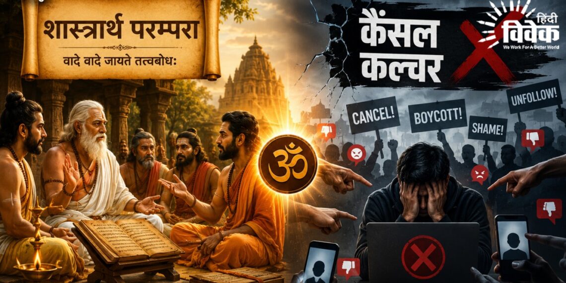 ‘कैंसल कल्चर’ और शास्त्रार्थ परम्परा