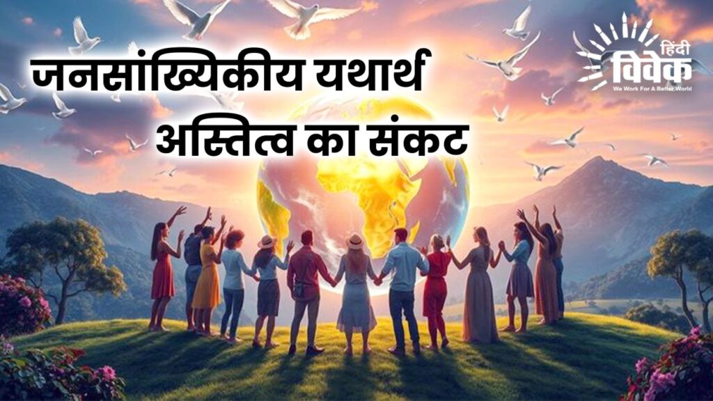 जनसांख्यिकीय यथार्थ अस्तित्व का संकट