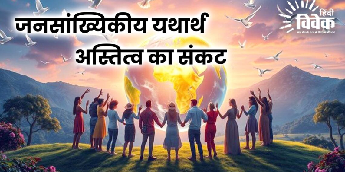 जनसांख्यिकीय यथार्थ अस्तित्व का संकट